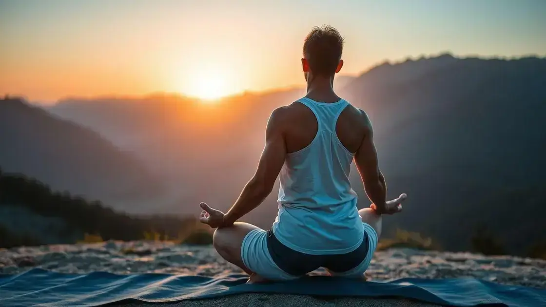 Meditação performance esportiva: como a prática melhora seus resultados